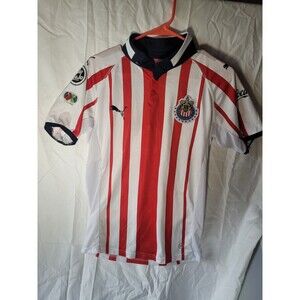 Mens Puma Chivas 2018-19 Home Jersey Size Small $90